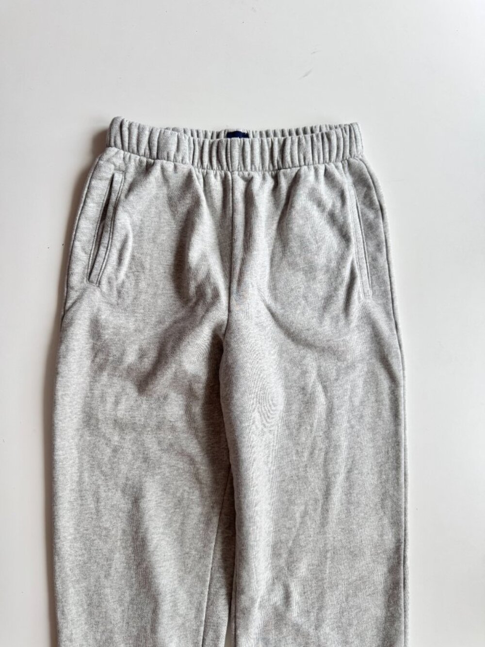 GAP Grey Cotton Fleece New High Rise Boyfriend Jogger Sweatpants Pants, Size S T - Picture 7 of 14
